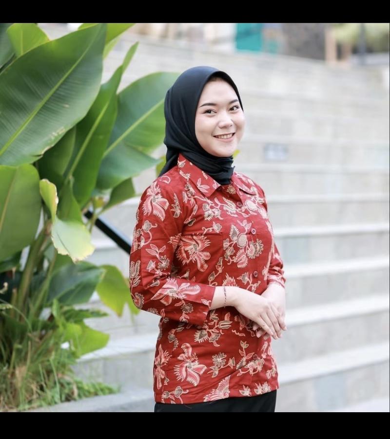 Product Introduction of Seragam Batik Dharma Wanita Persatuan Indonesia DWP Terbaru Blazer Lengan Panjang Katun Kerja 2