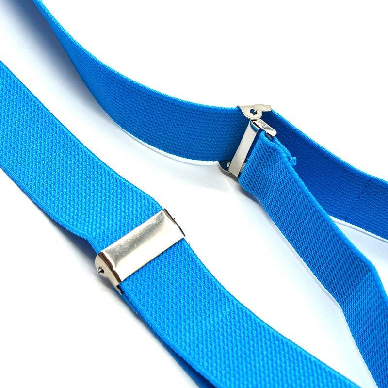 Product Introduction of 10202Children Baby Boys Girls Suspenders+bowtie Clip-on Y-Shape Braces Elastic Kids Adjustable 3 Clips 12
