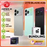 Gambar ZTE Blade A36 4Gb 64Gb Garansi Resmi Indonesia - BLACK, NON BUNDLE dari Agres ID Bandung Kota Bandung 1 Tokopedia