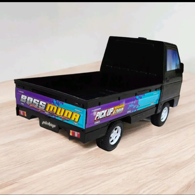Mainan Mobil Pickup L300 Toys Dilengkapi dengan Tali penarik Keren 8