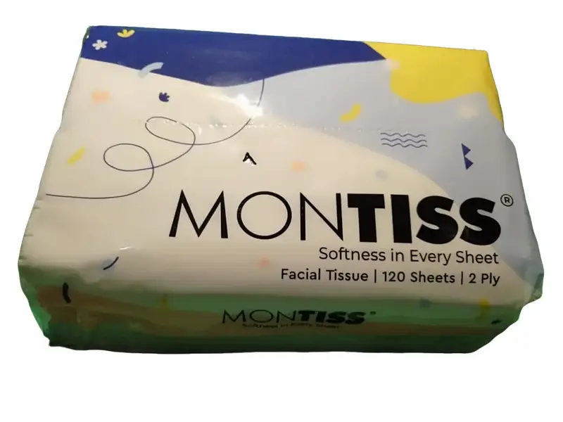 TISU WAJAH MONTISS SOFTNESS 2 PLY 120 SHEET (1PCS) Tissue ramah lingkungan garasi 0