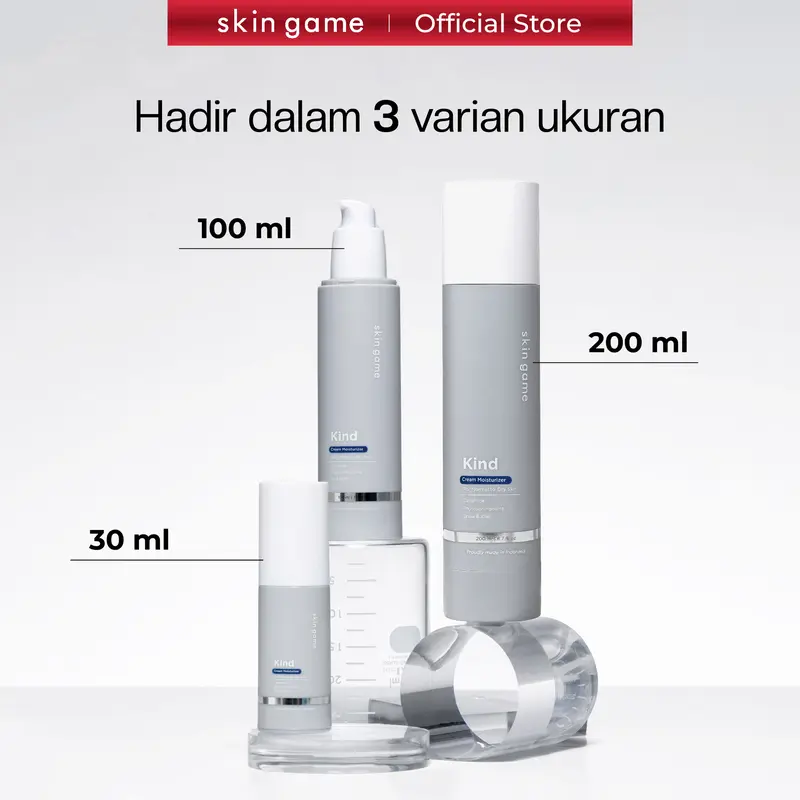 Skin Game Kind Cream Moisturizer - Pelembab Wajah (Skin Barrier) 3