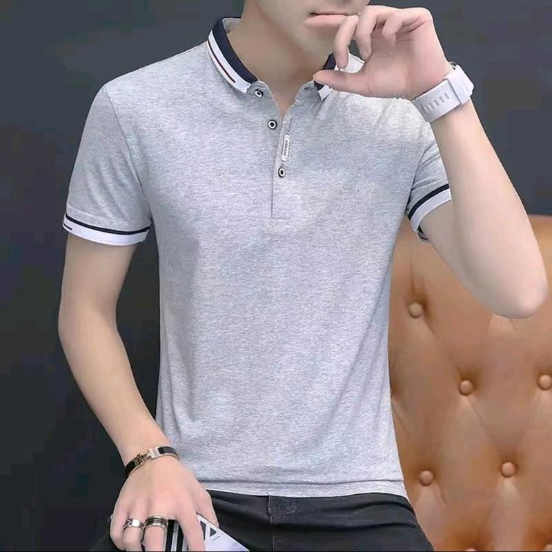 polo shirt pria bahan original cotton 24s premium 2