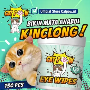 CATPOW Eye Wipes Ear Wipes for Pets (pembersih mata telinga kucing & anjing)