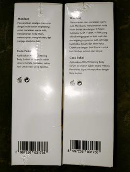 Product Review of [100ml] WHITE INC AHA Body Lotion to Whitening & Moisturising | Hand Body Lotion Pencerah Mencerahkan Melembabkan Sebagai Body Booster |  Arbutin, Glycolic, Niacinamide from 🅰**🅽 🆂**🅰 🅰** 1