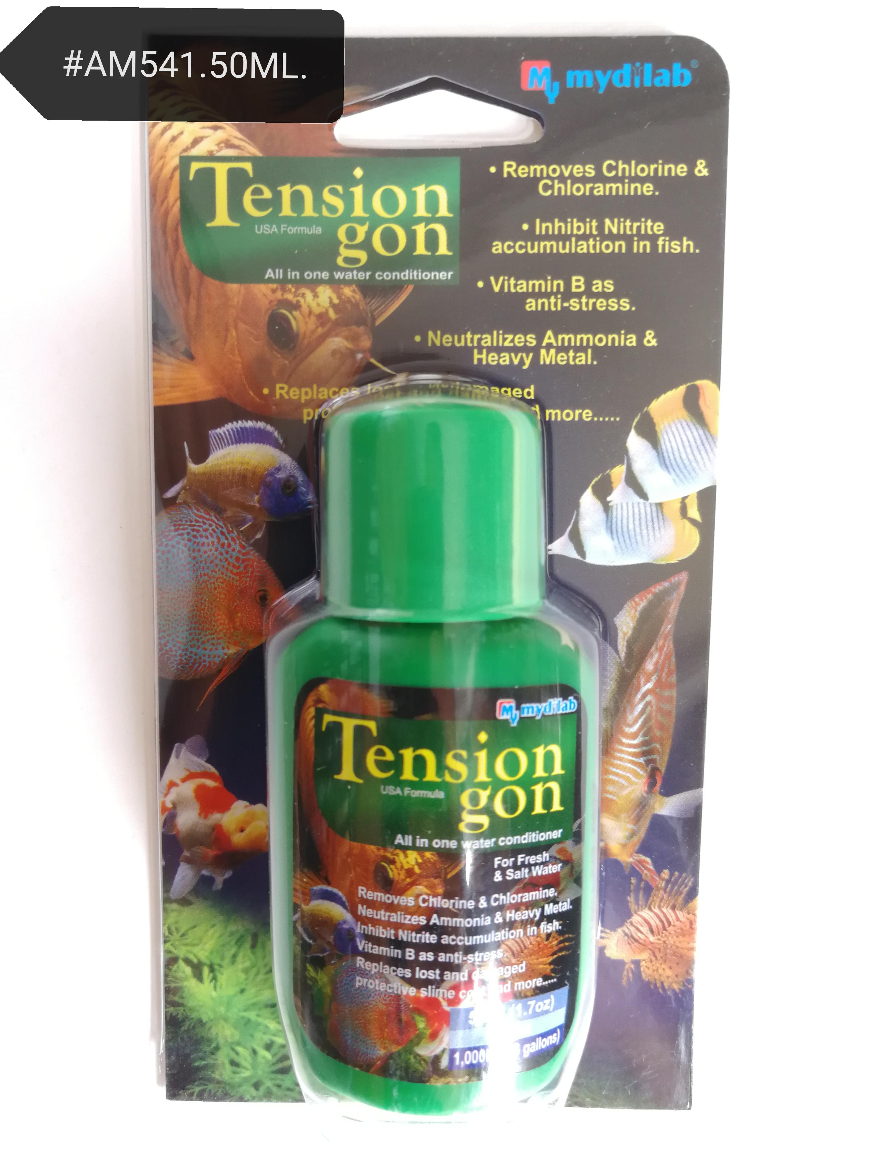 Mydilab Tension Gon Anti Chlorine Aquarium Fish 50ml Ikan Akuarium