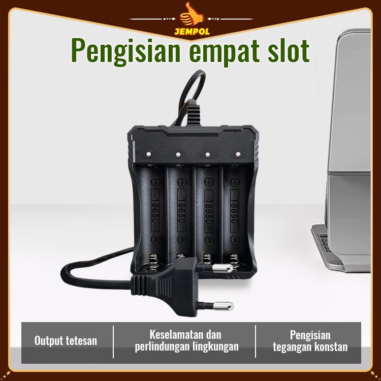 JEMPOL Pengisi Daya Baterai Litium Aman Dan Efisien, Pengisi Daya Otomatis Berhenti Saat Penuh Dilengkapi Dengan Colokan, Pengisi Daya Pengisian Cepat Baterai
