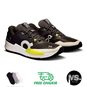Sepatu Tenis ONCLOUD The Roger Pro 2 Black Lime