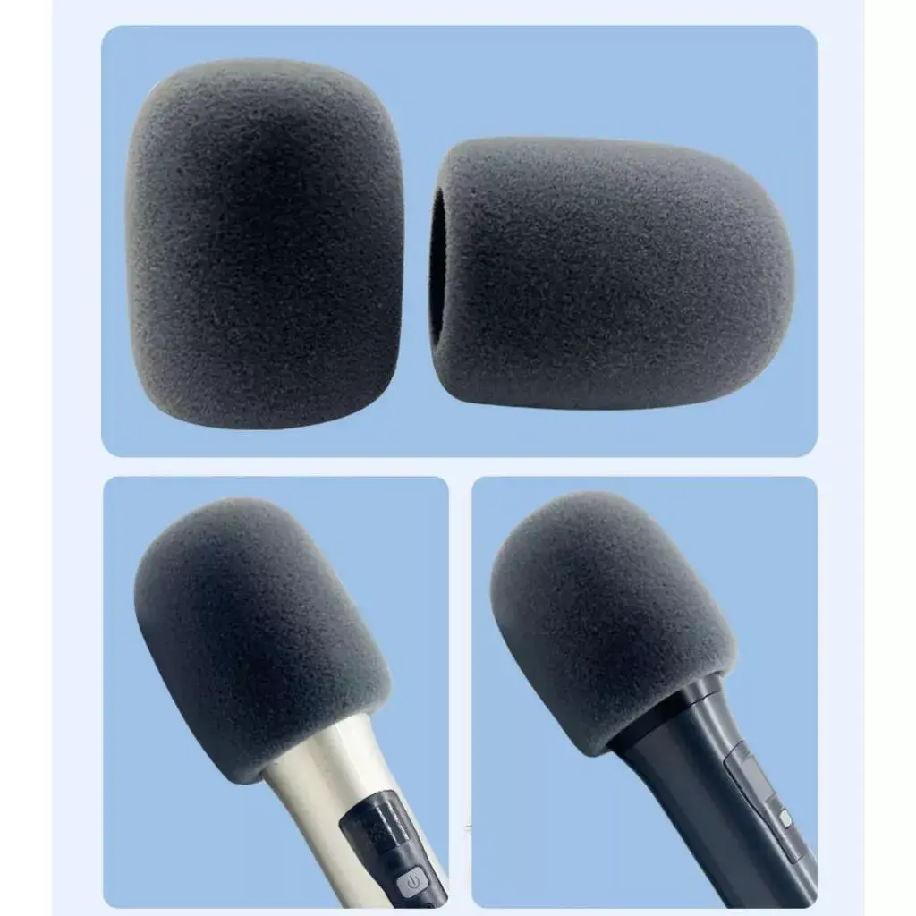 Busa Microphone Karaoke Cover Sarung Mic Pelindung Multifungsi Aman Higienis Bebas Virus Bakteri Melindungi dari Cipratan Air Liur