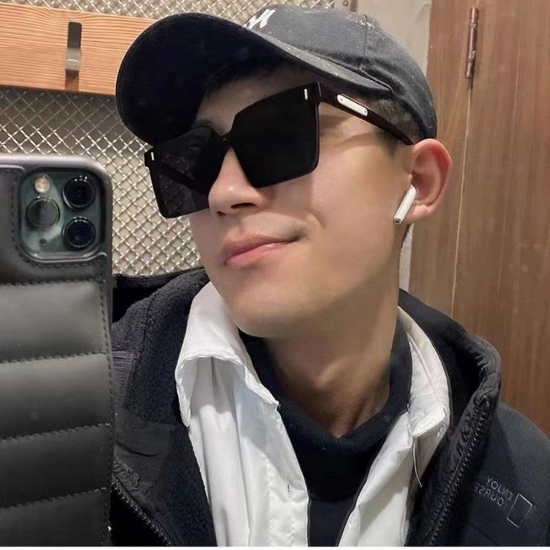 Kính Râm Nam Lái Xe Phân Cực Chống Tia UV, Kính Mát Nam Thời Trang Cao Cấp, Gọng Siêu Nhẹ kinh vuong capital glasses hluxury big size baddie lens led meo rammat chongu v