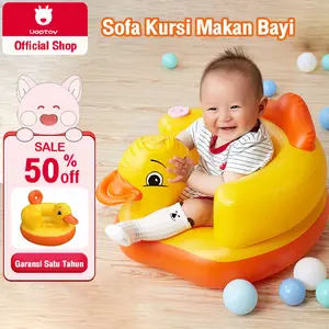 Uoptoy Kursi Bayi Sofa bayi Kursi Makan Bayi belajar duduk balon Baby Chair Model Tiup Bebek Dengan Music Musik Bebek Duduk/tempat duduk bayi/kursi balon bayi duduk/kursi duduk bayi