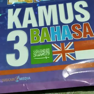 Kamus 3 Bahasa Bergambar Disertai Percakapan 3 Bahasa Arab Inggris Indonesia Full Colour - Lingkar Media