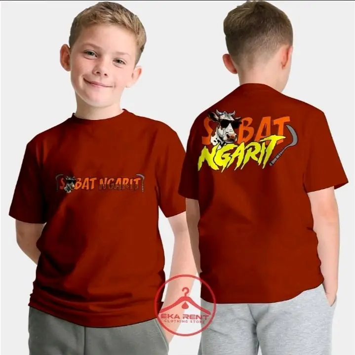 Kaos SOBAT NGARIT ANAK//kaos oblong anak terbaru