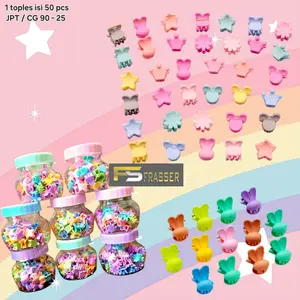 Jepitan Rambut Mini Jepit Korea Anak Set Jepit Rambut Baby Jepitan Rambut Karakter BN2JPT 01  Fashion Cantik