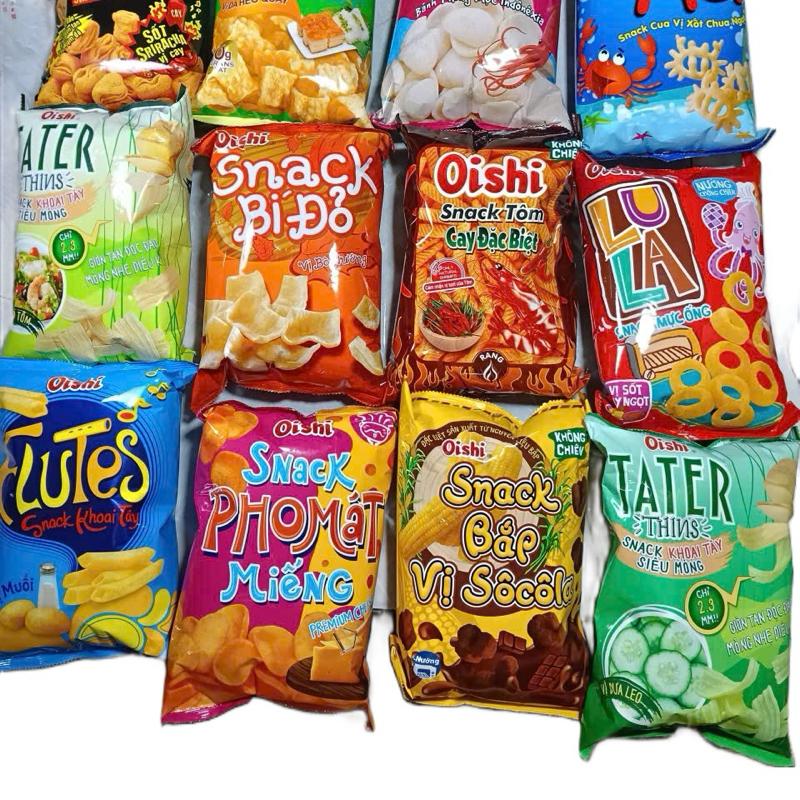 Snack Oshi Gói Tooo 68g Mix Đủ Vị Ăn Thoả Thích Chọn Thả Ga