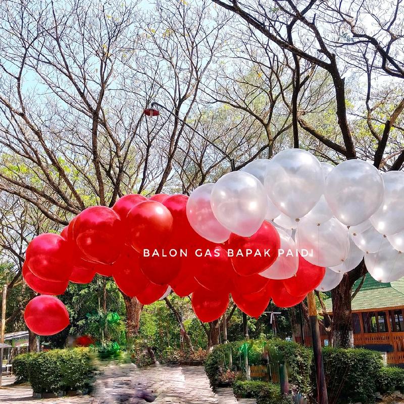 BALON GAS HELIUM / BALON KARET / BALON ULANG TAHUN / BALON MERAH PUTIH / BALON PERNIKAHAN / BALON 1