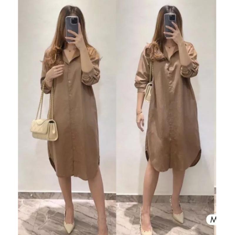 mubtadashop-Tunik  Shakila Twill Wanita Korean Style 5