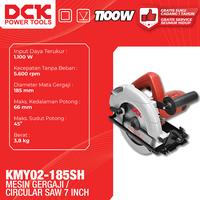 Gambar DCK Mesin Gergaji Potong Kayu 185 mm / Mesin Circular Saw 7" / Mesin Sirkel 1100 Watt 7 Inch / Gergaji Sirkel KMY02-185SH dari DCK Power Tools Indonesia Kota Administrasi Jakarta Barat 3 Tokopedia