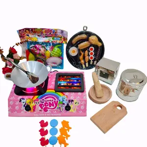 Kompor Bakaran LED Mainan Anak Set Hadiah Cewek - Termurah dan Berkualitas - Toys