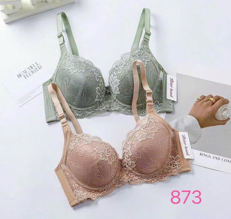 Áo ngực mỏng cúp C không đệm bigsize, áo ngực ren Thái Lan có gọng Sisterhood 873