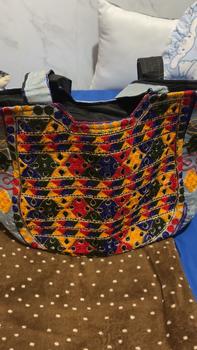 Product Review of Totebag Pakistan ukuran Besar 52x29cm hanya 85.900 Wanita from U**1 0