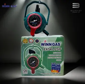 Regulator Gas WINN W-800 Meter EKSKLUSIF DOUBLE LOCK | Tekanan Stabil & Aman