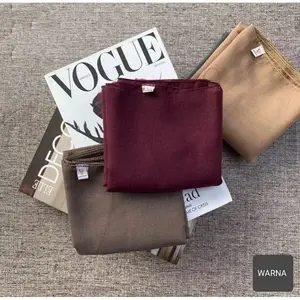 SEGI EMPAT PARIS  110X110 FINISHING NECHI JAHIT TEPI ANTI LETOY HIJAB CANTIK PARIS JADUL _ Kerudung Lembut Nyaman