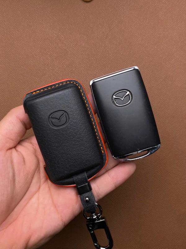  Bao Da Chìa Khóa Ô Tô Mazda CX5 CX8 CX30 CX3 Da Bò Togo Chất Lượng Cao Bảo Vệ Smartkey Hiệu Quả Móc Khóa Miễn Phí 7 Màu Sắc Lựa Chọn 