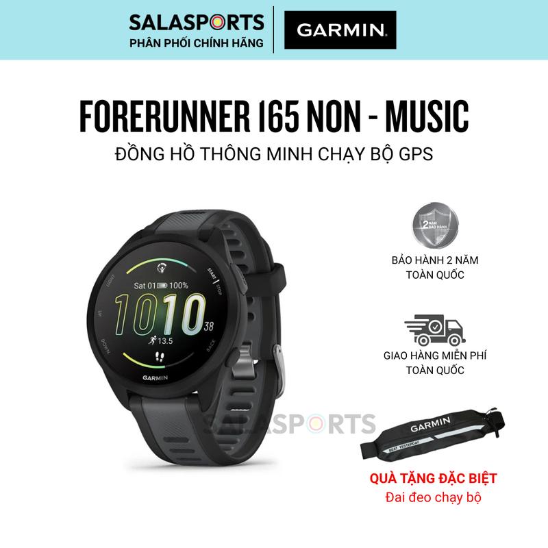 Garmin Forerunner 165 Non-Music - Đồng Hồ Thể Thao GPS Thông Minh Màn Hình…