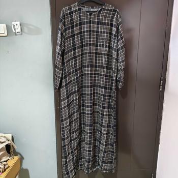 Product Review of DASTER GAMIS BUSUI PB 135 RAYON ADEM MOTIF KEKINIAN Karet Muslim Nyaman Panjang Dress alur from D**! 0