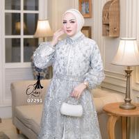 Gambar GAMIS OZIAS TILE 07291 LD 105 120 I Gamis Kondangan Wanita I Gamis Casuak Remaja - Burgundy, LD 105 dari Ozias.id Kota Administrasi Jakarta Barat 3 Tokopedia