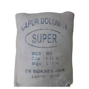 Kapur Dolomite Super Kemasan 1 kg Tinggi Kalsium & Magnesium untuk Meningkatkan Unsur Tanah dan pH Air