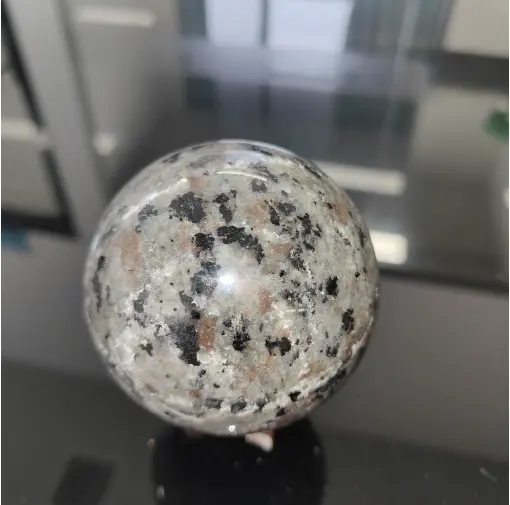Natural crystal-Crystal ball-Yellow calcite-silver obsidian-Flame Stone 2
