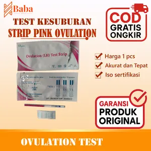 exp 2027 1 pcs tes ovulasi / lh ovulation test / ovutes Pink