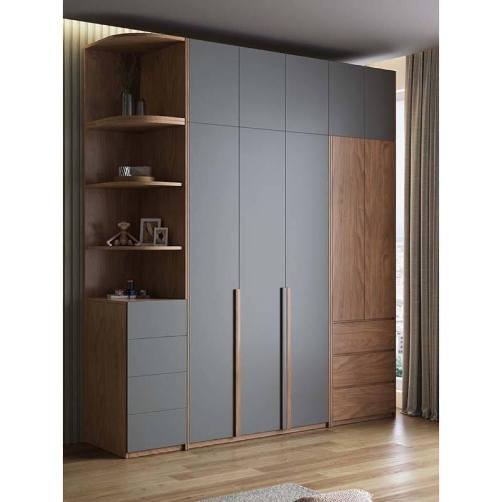 [Local Stock] Simple Household Bedroom Combination Wardrobe-Smart-Living