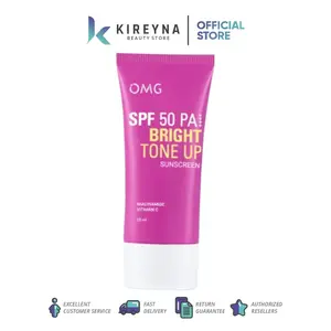 OMG Oh My Glow Bright Tone Up UV Barrier Sunscreen SPF 50 PA++ 25 ml