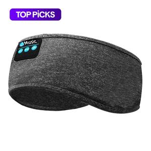 Auriculares inalámbricos para dormir transpirables, auriculares inalámbricos con diadema deportiva, auriculares para dormir universales, cómodos y elásticos, de calidad de sonido HiFi