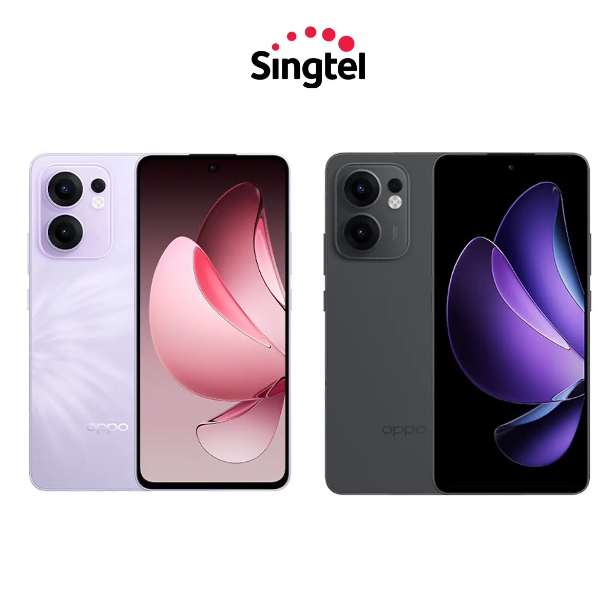 Singtel Official Store - OPPO Reno 13F 5G [256GB] | Snapdragon 6 Gen 1 | IP69 Resistance | Smartphone Android