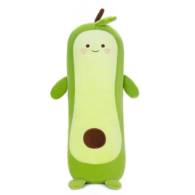 (TẶNG DƯA HẤU 30cm) Gấu Bông gối ôm quả Bơ - Đào size 1m