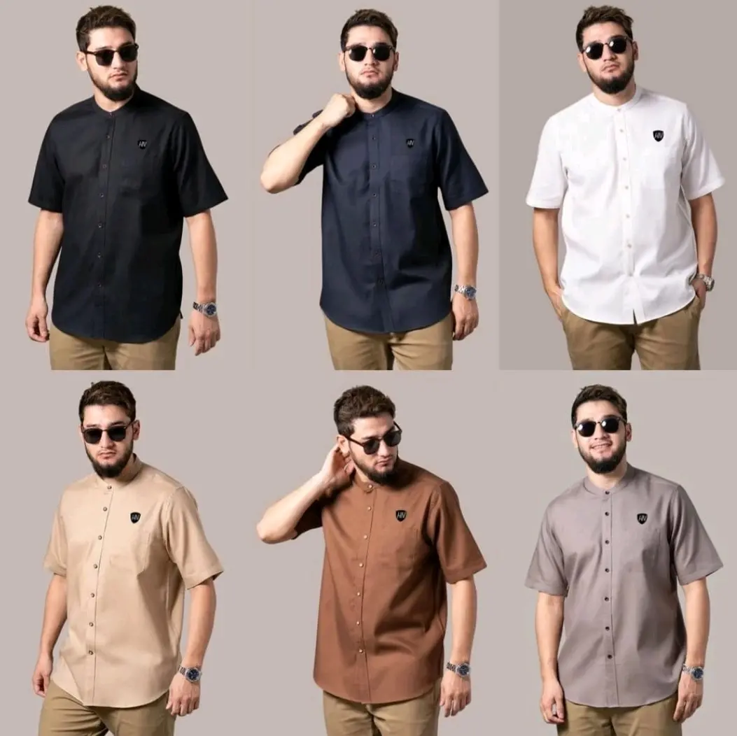 Baju koko shanghai pendek 03 import