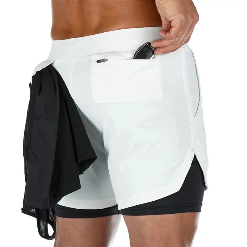 WOSAWE Men's Cycling Baggy Shorts – MTB Mountain Bike Pants, Quick-Dry With Pockets (Black)