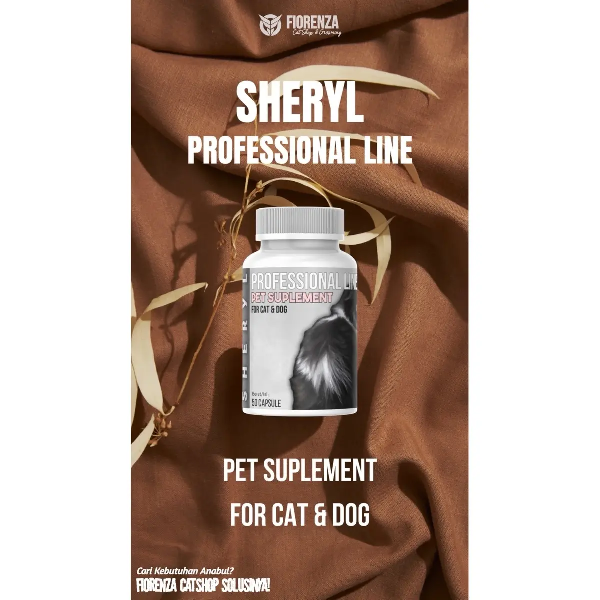 Profesional line pet suplement For Cat n Dog by sheryl