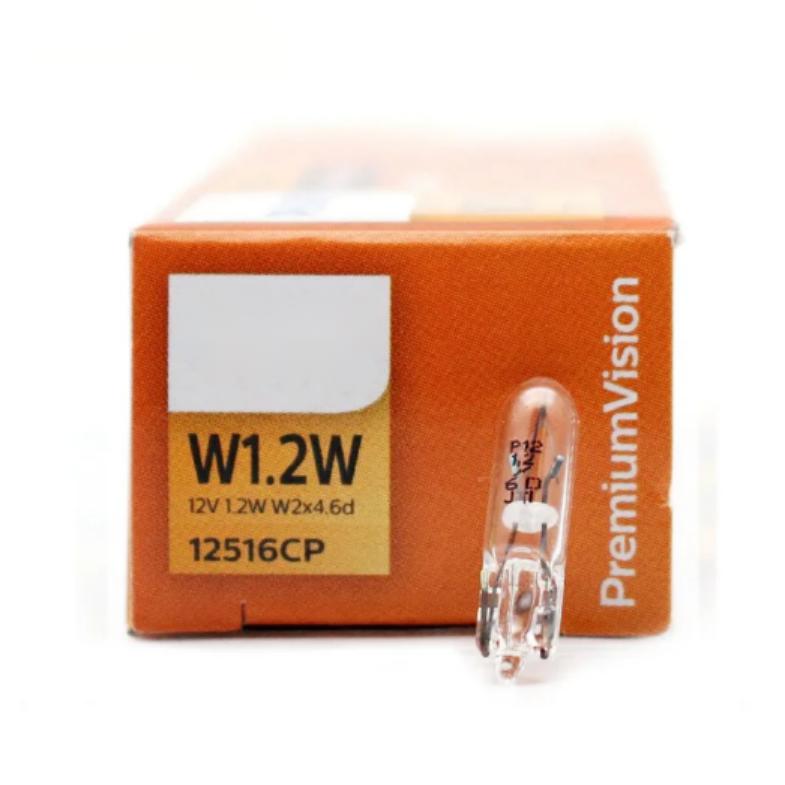 Product Introduction of For Philips T5 W1.2W W2.3W T4W 12061 12516 12929 12V Original Standard Halogen Car Light Bulb (1 Bulb) 16