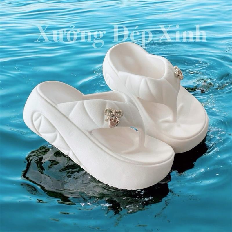 Dép kẹp tông mùa hè đi biển, Dép xỏ ngón nữ thoáng chân mùa hè đủ mẫu