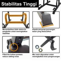 Gambar Pull Up Bar Multifungsi 3-in-1 - Alat Gym Rumah Adjustable untuk Chin Up, Dip Up & Push Up, Fitur Ketinggian Dapat Diatur & Anti Slip Grips - V2117 dari KEEP GOING MAX Kab. Tangerang 4 Tokopedia