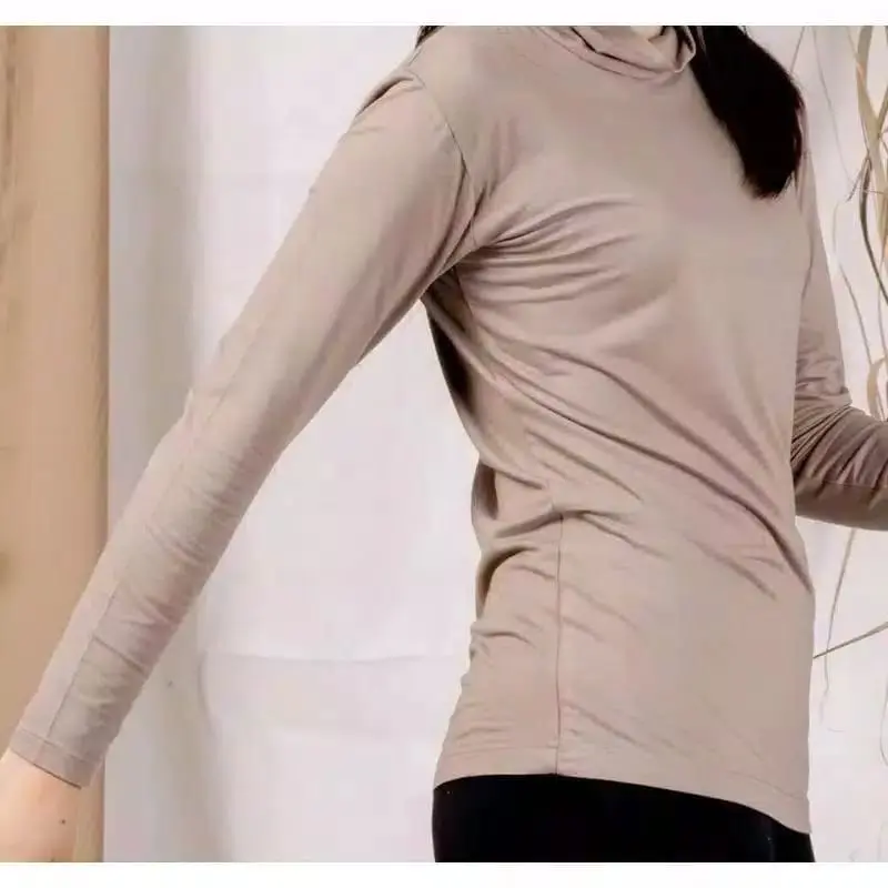 Manset Baju Rayon Premium / Manset Lengan Panjang Turtleneck [Size M, L, XL ] 1