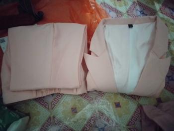 Product Review of Jas Blazer Wanita pink Blazer & Celana / Setelan Resmi Wanita / Blazer Wanita Kerja Polos from b**t 0