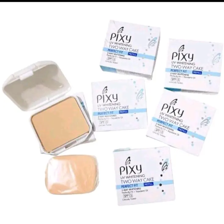 bedak pixy perfect fit Two way cake refill spf30 PA+++ pupur bedak murah 3
