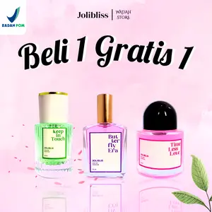 Beli 1 Gratis 1 Parfum Jolibliss Keep In Touch Butterfly Era Time Less Love EDP 35ml Parfum Wanita Aroma Tahan Lama