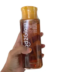 G 2 G Micellar Water Yuja Vitamin C 300ml Kuning Remover Wajah G2G Argan Oil & Hydrating Formula